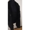 bali she 01 cappotto giacca lunga overcoat shearling nero 48