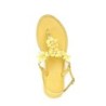Cafe' Noir GF 1820 sandali infradito thong sandals giallo 38