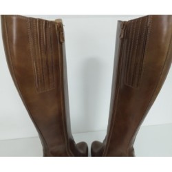 Nero Giardini NG I205740D manolete stivali con tacco boot with heel cuoio 36