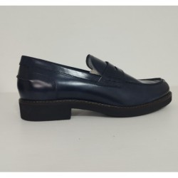 Nero Giardini NG E00144U mocassini loafers scarpe shoes king blu 44