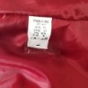 Made In Italy ros 01 cappotto giacca lunga overcoat rosso S