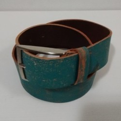 genny ver 01 cinta regolabile adjustable belt verde anticato